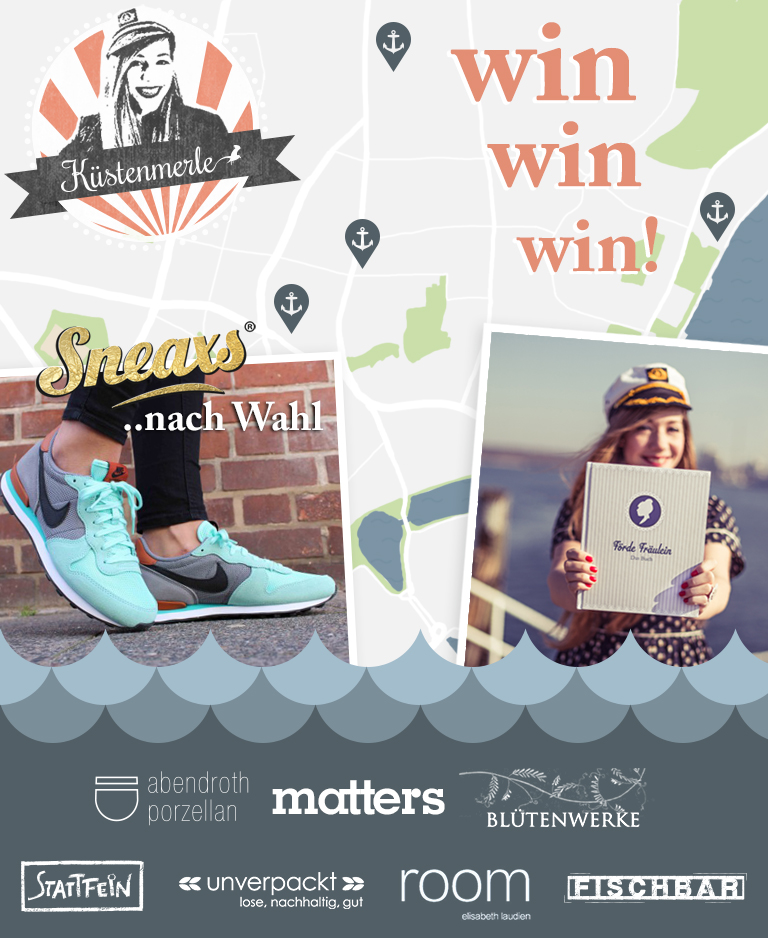 Gewinnspiel, Sneaxs,  Küstenmerle, Kiel