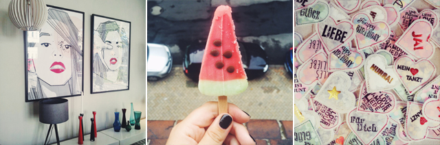 pani agata, konfetti-herzen, melonden-eis