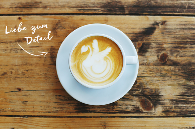 resonanz café, kiel, küstenmerle, latte art